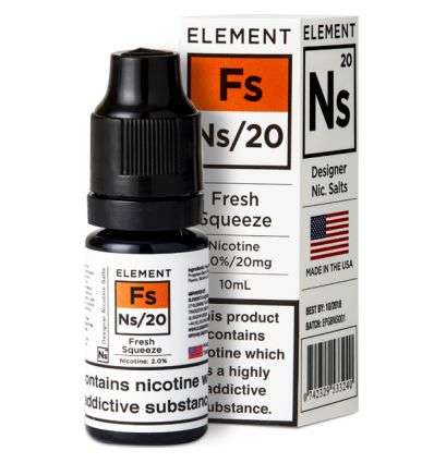 fresh squeeze e liquid by element ns10 ns20