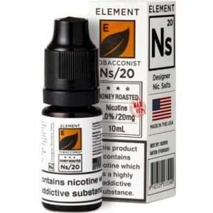 honey roasted tobacco e liquid by element ns10 ns20